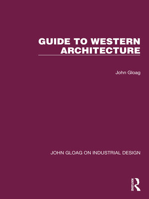 cover image of Guide to Western Architecture